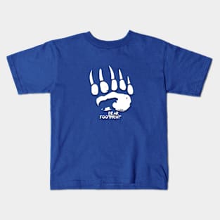 bear footprint Kids T-Shirt